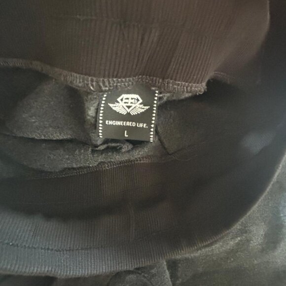 Body Engineer Joggers, Large (Black and Grey) - Picture 3 of 4